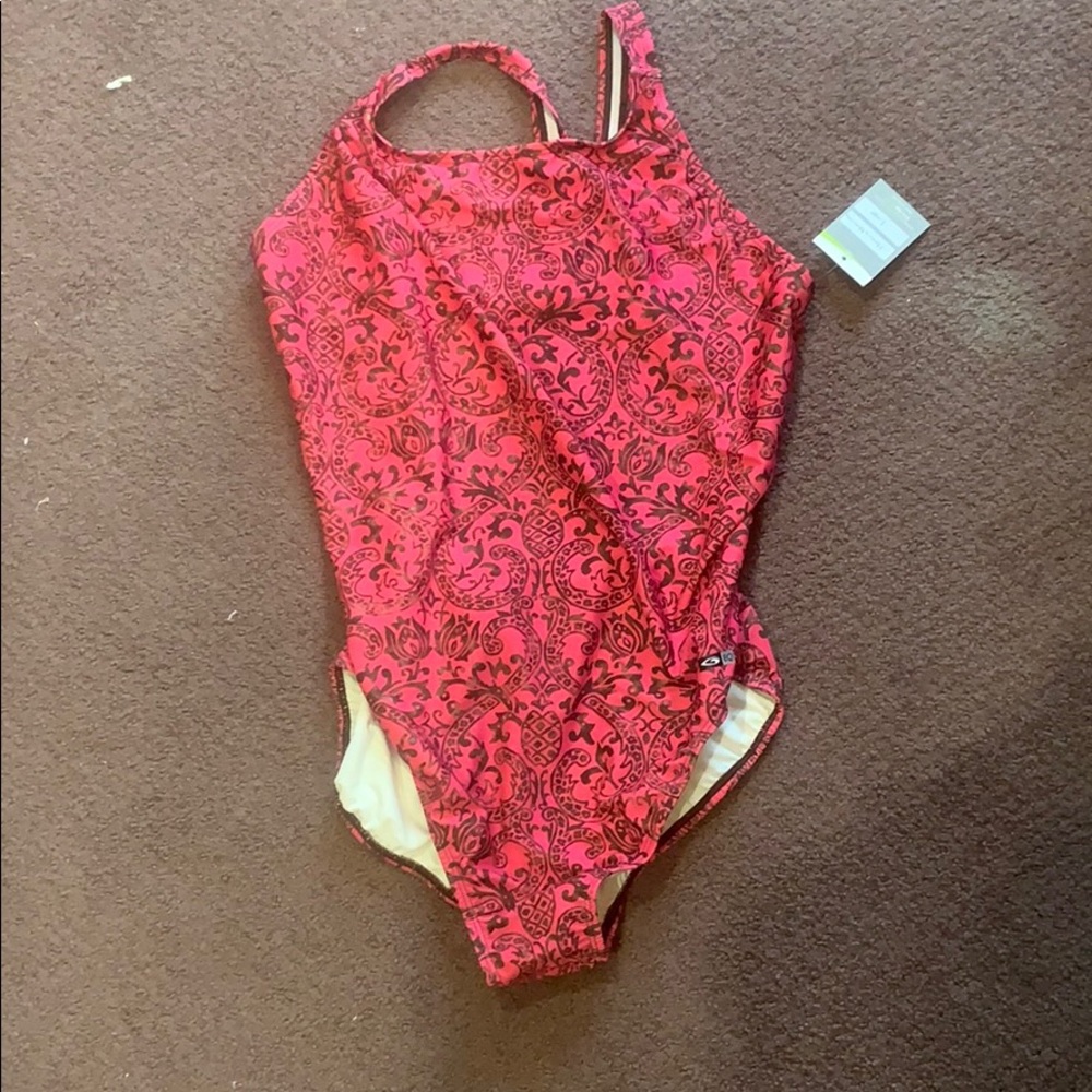 Pink Maternity Swim Suit, nwt, L
